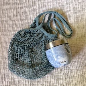 S’well Insulated Bowl + Cotton Market Bag